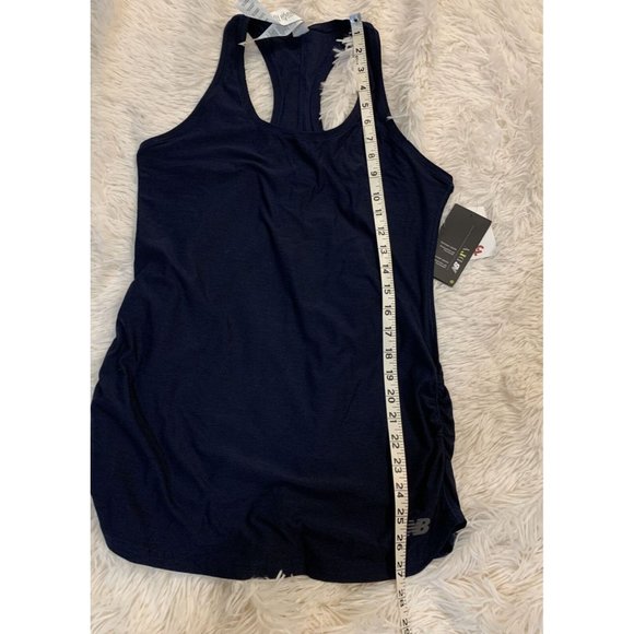 New Balance Dry Tank Moisture Wicking Blue Size M Racerback - Picture 8 of 9